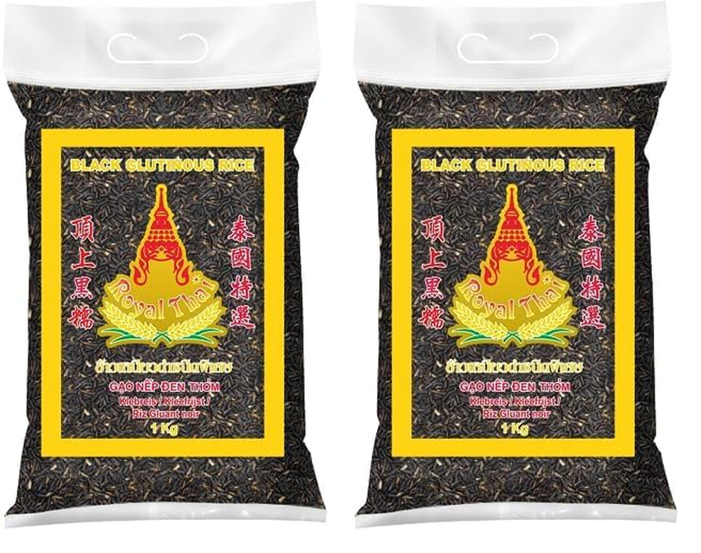 ROYAL THAI RICE - Fekete ragacsos rizs - 1 x 1 KG
