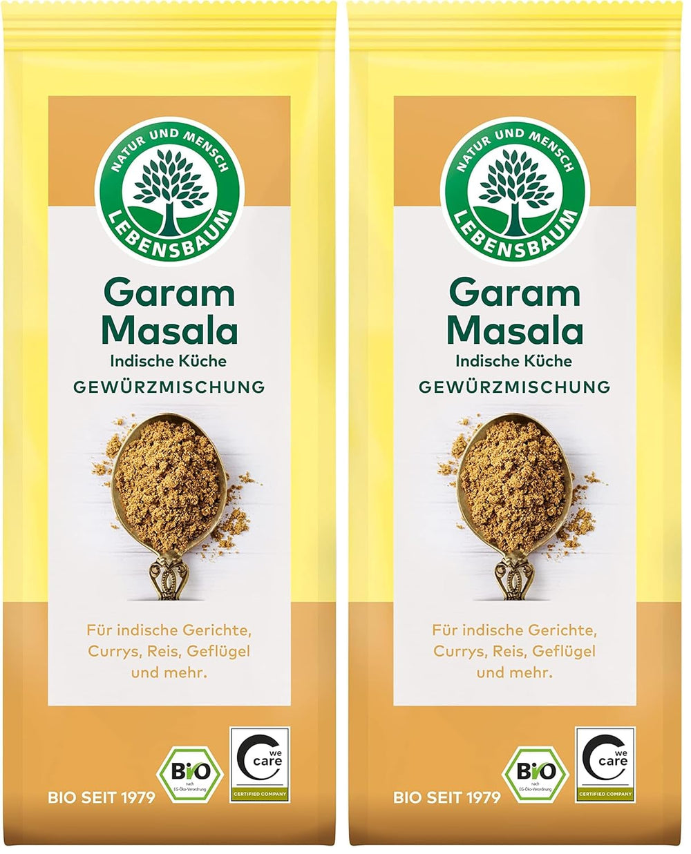 Lebensbaum Garam Masala, Bio-Gewürz zum Würzen von Currys, Rice und Geflügel mit würzig-warmer und angehenm pfeffriger Megjegyzések, 40 g
