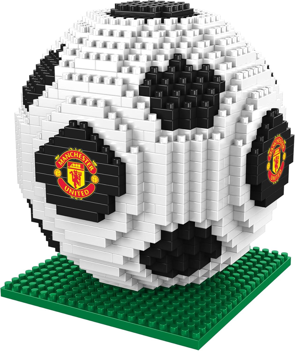 FOCO Offizielles Lizenzprodukt Manchester City FC BRXLZ 3D-Fußball-Konstruktionsspielzeug Modell Alternatív Teamfarbe