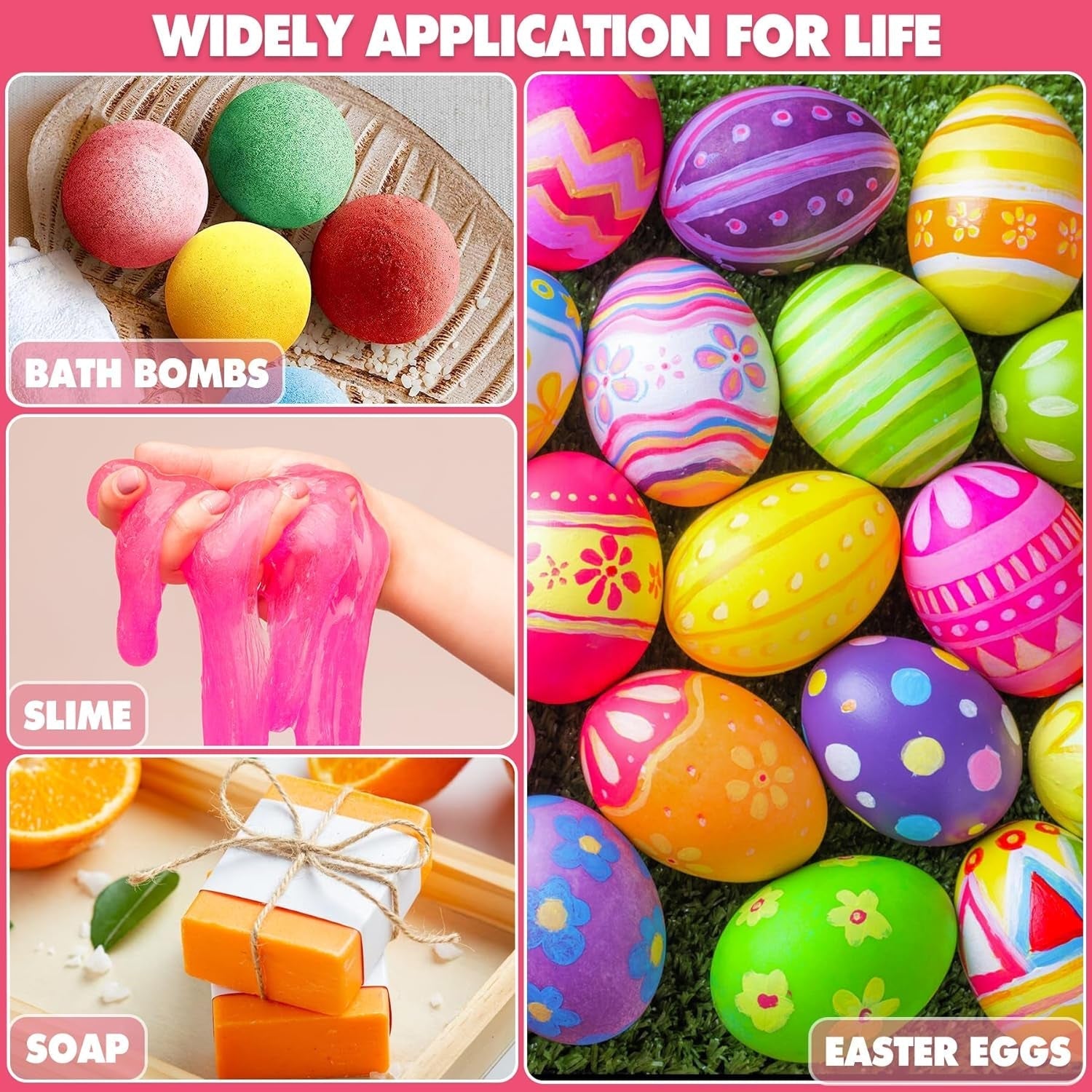 Colorant alimentar - 20 de culori x 10 ml coloranți alimentari concentrați lichizi pentru decorarea torturilor, copt, fursecuri, macaroane - Colorant alimentar fără zahăr pentru băuturi, decorarea torturilor, slime DIY, ouă de Paște