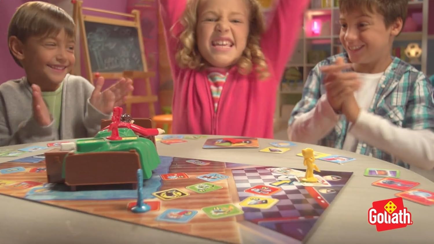 Goliath - LET DADDY SLEEP - Játék 5 éves kortól, 2-4 játékos számára - Szórakoztató és addiktív társasjáték fiúknak és lányoknak világos utasításokkal, kék