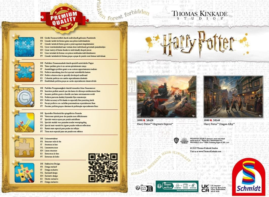 Varázslóvilág Harry Potter Diagon Alley Puzzle Naty Shop