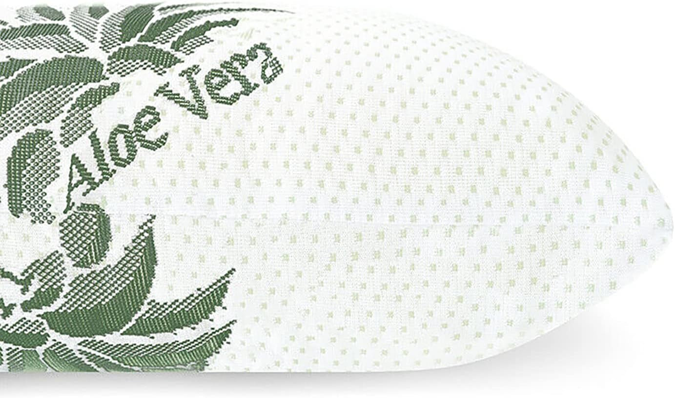 Pernă ergonomică Mister Sandman 40x80, Pernă de gât cu față de pernă confortabilă, Pernă viscozică perfectă pentru cei care dorm pe burtă, pe spate și pe o parte, Pernă din spumă cu memorie