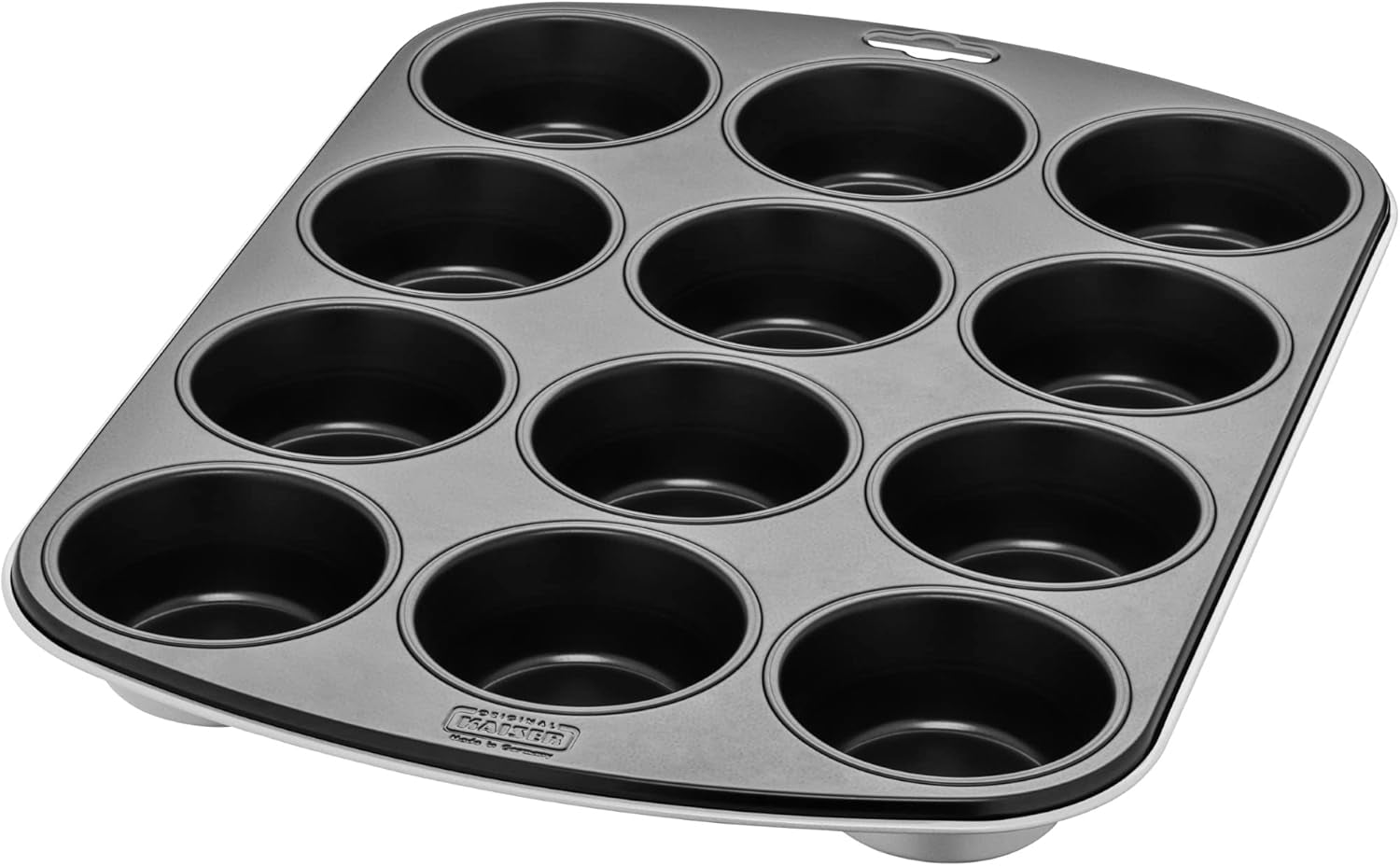 Eredeti Kaiser Classic plus Muffinform Für 12 Muffin, Muffinform Blech 38X27 cm, Antihaftbeschichte, Standardgröße, Cupcake Formen, Muffin Backform, Rot Formák és tepsi Naty Shop Nubia
