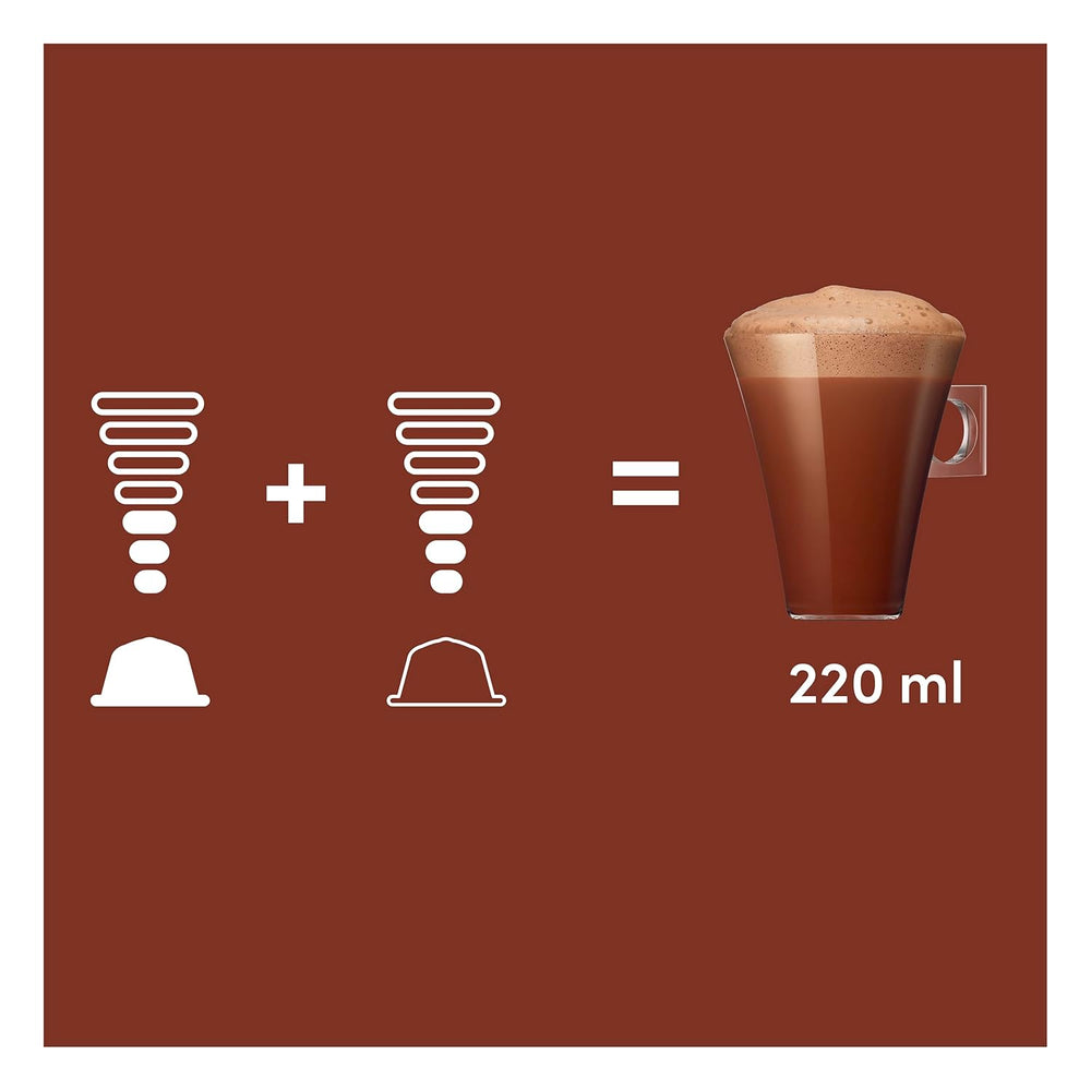 NESCAFÉ DOLCE GUSTO Chococino Kakaokapseln 3er Pack (3 x 16 Kapseln)