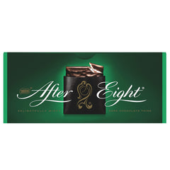 NESTLÉ AFTER EIGHT Vékony étcsokoládé négyzet mentakrémes töltelékkel ínyenceknek 5 db-os csomag (1 x 200 g)