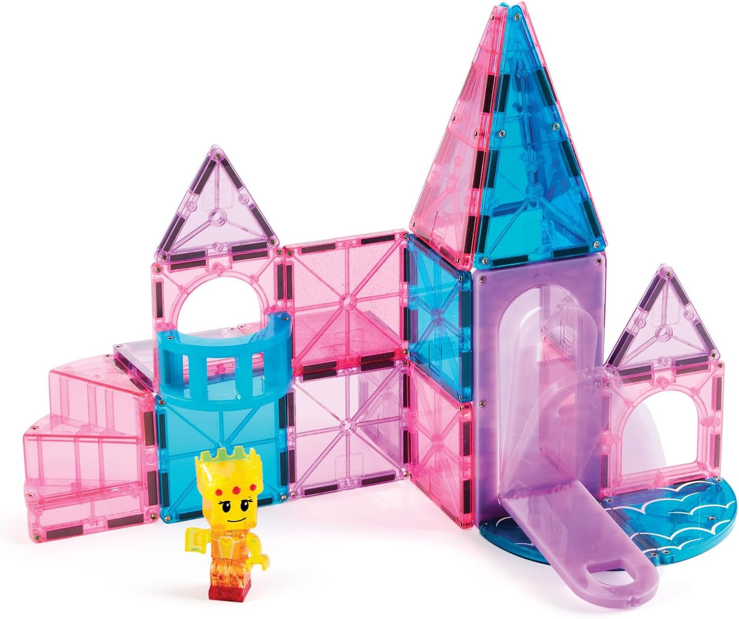Castle 25-teiliges Magnetbauset - Die Originale Magnetbaumarke