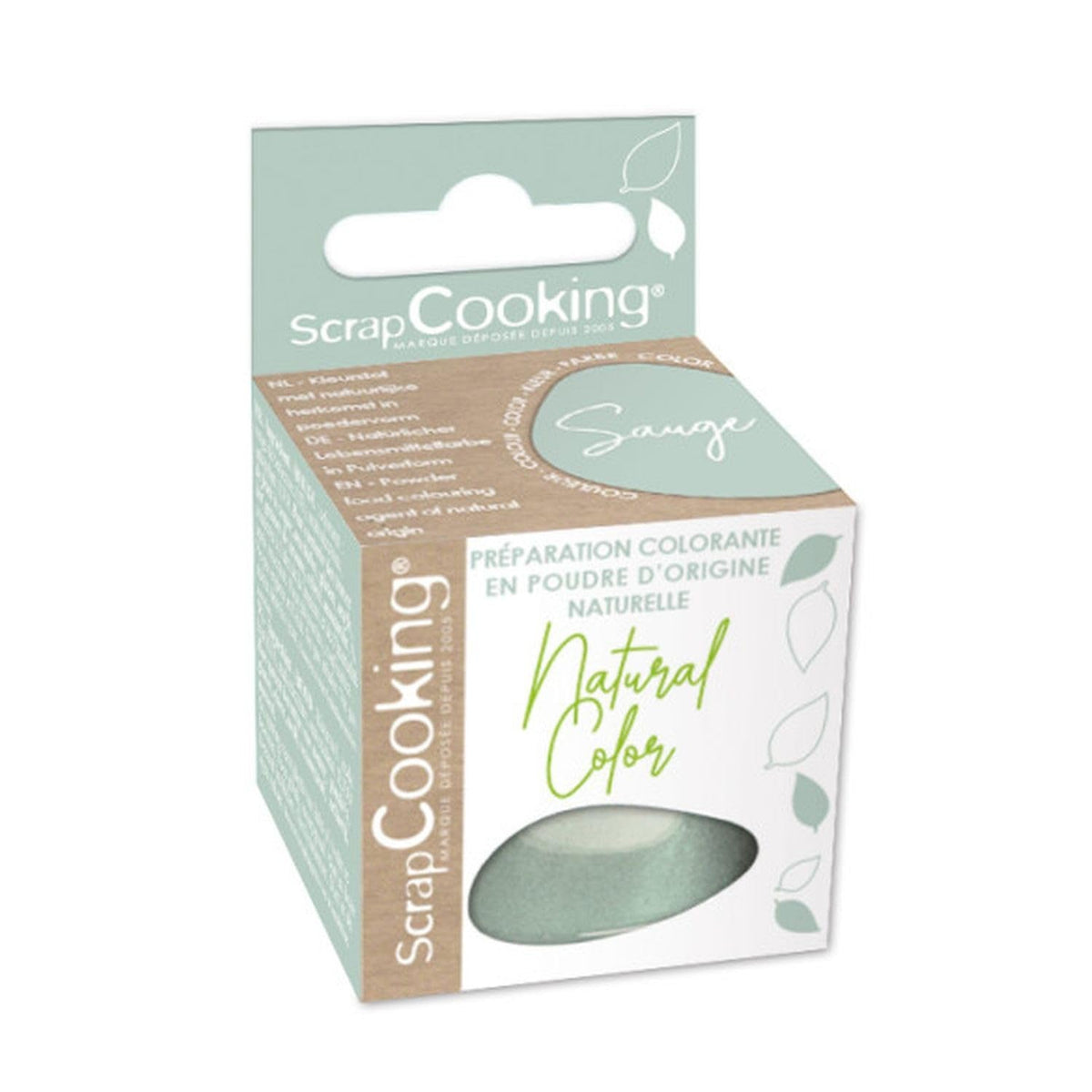 Colorant alimentar pudră de origine naturală 10G - Salvie