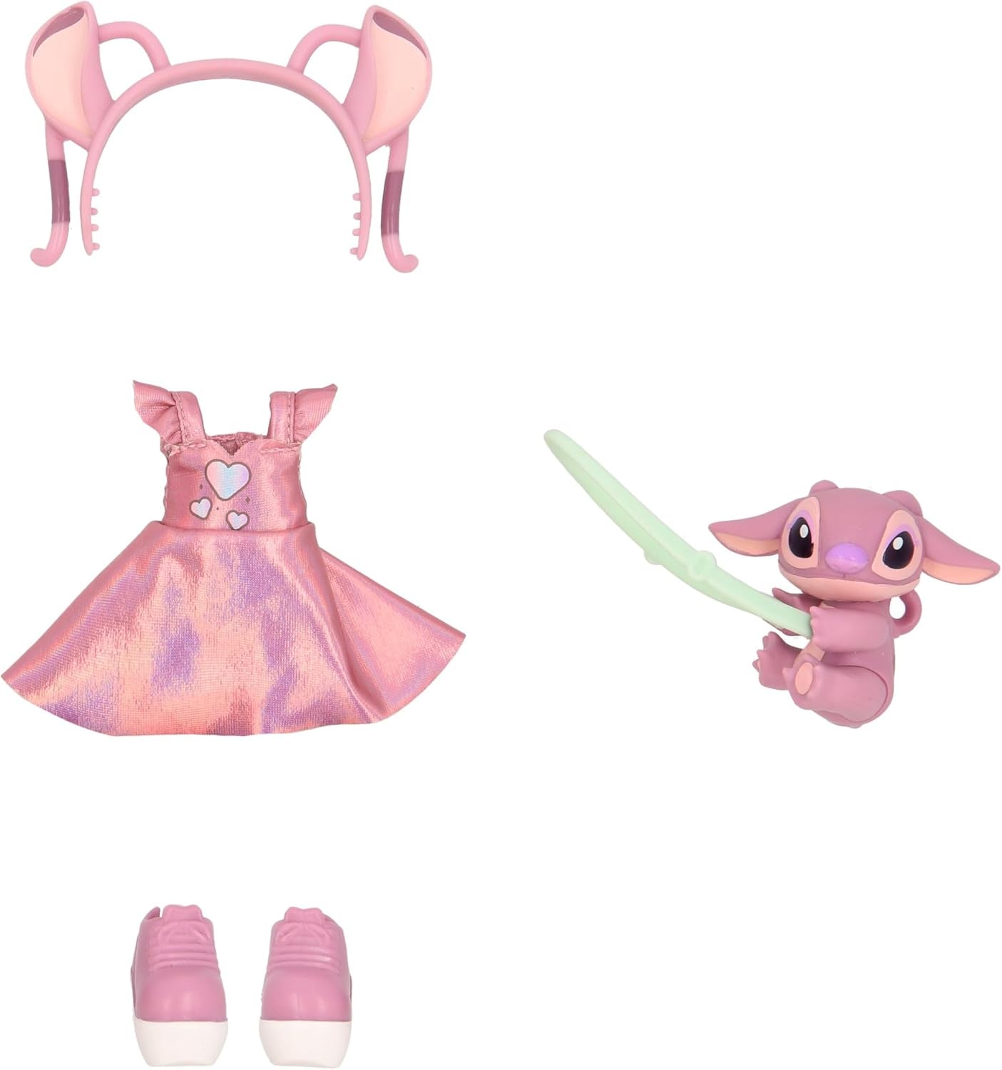 Disney Angel, BFF Fashion Doll im Angel-Outfit zum An- und Ausziehen, beleértve a Styling-Accessoires, Spielzeug und Geschenk für Kinder ab 3 Jahren