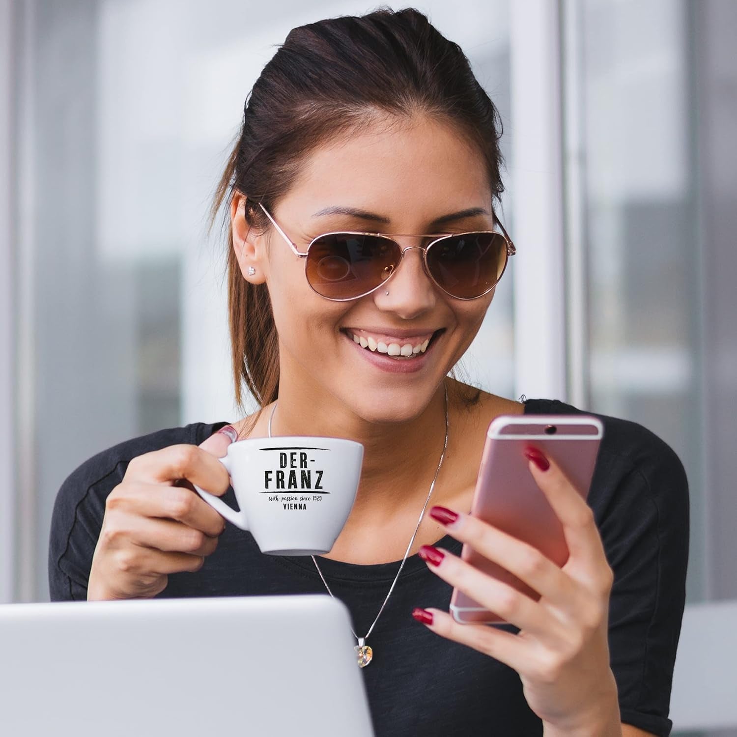 Cafea Der-Franz Melange, Intensitate 3/5, 100% Arabica, boabe întregi de cafea, 4 x 1000 g