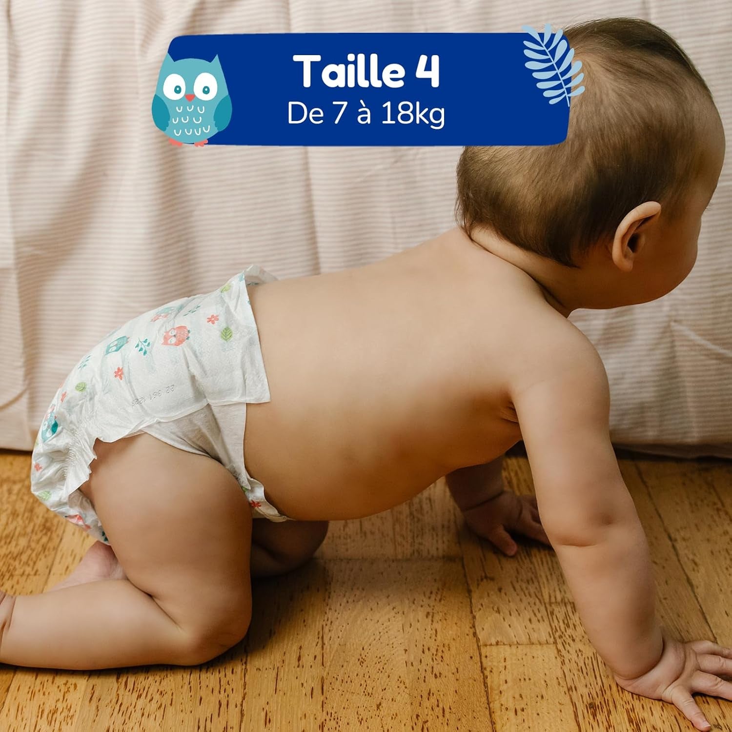 - 4-es pelenkaméret (7-18 kg) – érzékeny bőrre – természetes és nagyon nedvszívó – 12 órás szivárgásmentes – ohne unerwünschte Inhaltsstoffe – Franciaországban gyártott – 132 pelenka