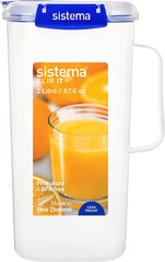 Sistem KLIP IT Plus set borcane pentru depozitarea alimentelor, rotunde | 300 ml l | borcane de depozitare etanșe, stivuibile și etanșe cu capac | potrivite pentru frigider/congelator | fără BPA | 4 bucăți Cutii depozitare alimente Naty Shop 2000 Ml