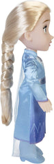 Disney Frozen 2 ELSA Reisepuppe, 35 cm große Puppe mit vom Film inspiriertem Kult-Modekleid, Stiefeln und Langen geflochtenen Haaren für zusätzlichen Spielspaß, für Mädchen ab 3 Jahren