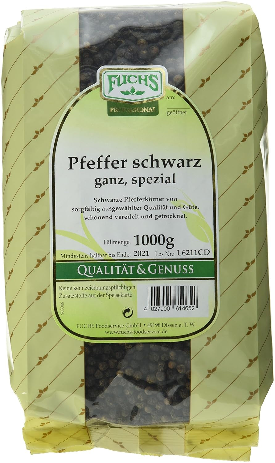 Fuchs Pfeffer schwarz ganz spezial (1 x 1 kg) | 1. csomag