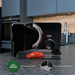 Ritter E 16 Duo plus Többfunkciós elektromos fémszeletelő és -vágó gép környezetbarát motorral, Németországban gyártott Aprítók és szeletelők Naty Shop