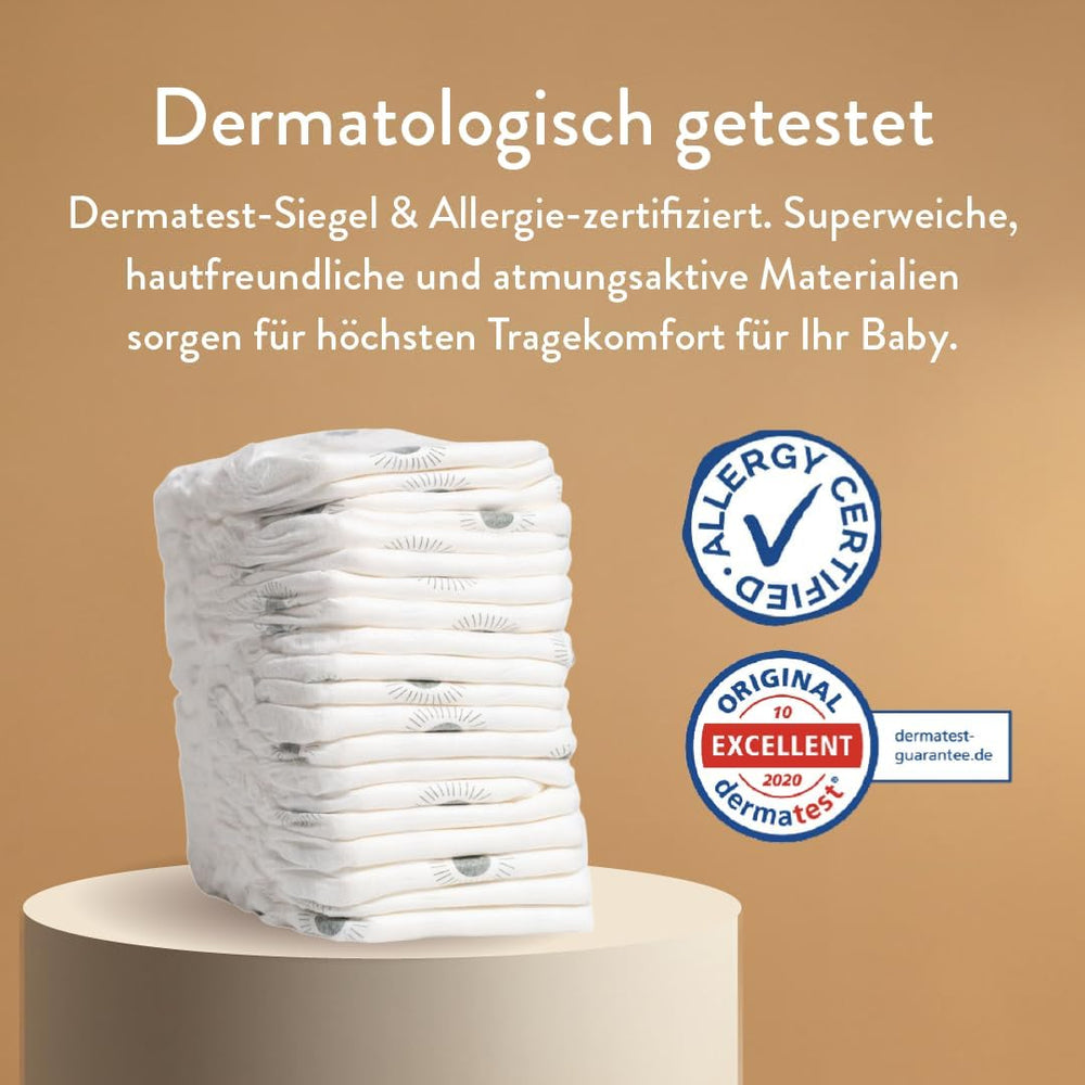 Push-up pelenkák, 4 l-es (7-12 kg) - 1 zacskó 25 darab - Nem tartalmaz káros anyagokat, környezetbarát, ultralapos, éjszakai használatra - Dániában készült