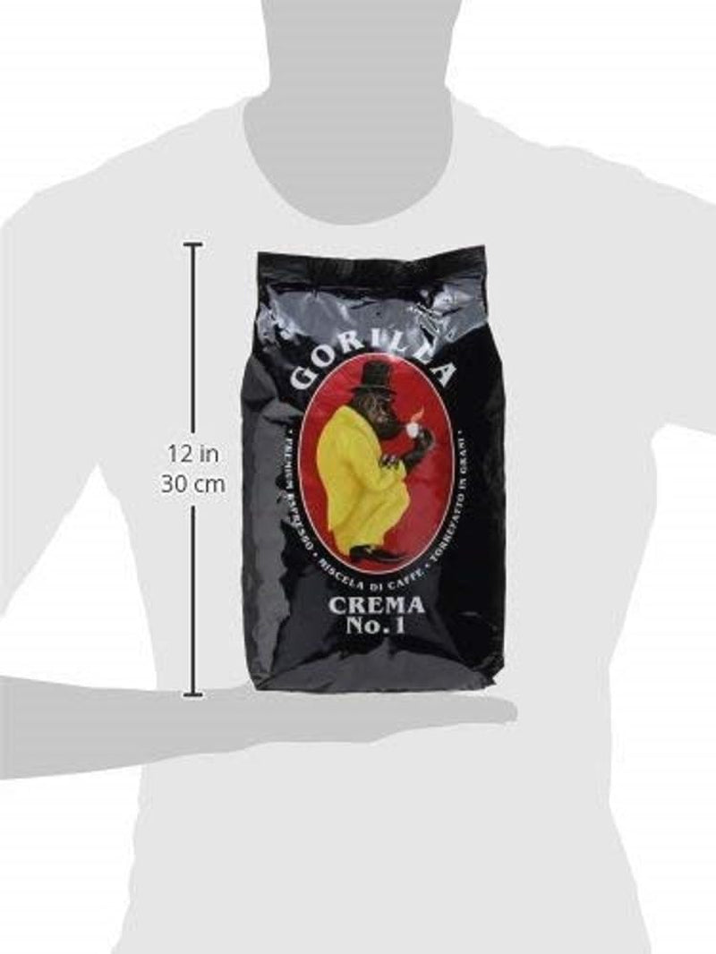Joerges dark_roast, Espresso  Crema No.1, 1 kg (Packung mit 2)