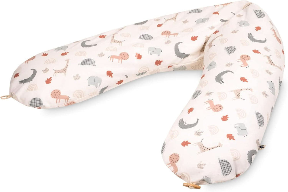 Julius Zöllner Bio szoptatópárna 190 cm, töltet 42 liter Eps mikrogyöngyök, német gyártmány Kiegészítők Étel és Szoptatás Baba Naty Shop Vadbarátok