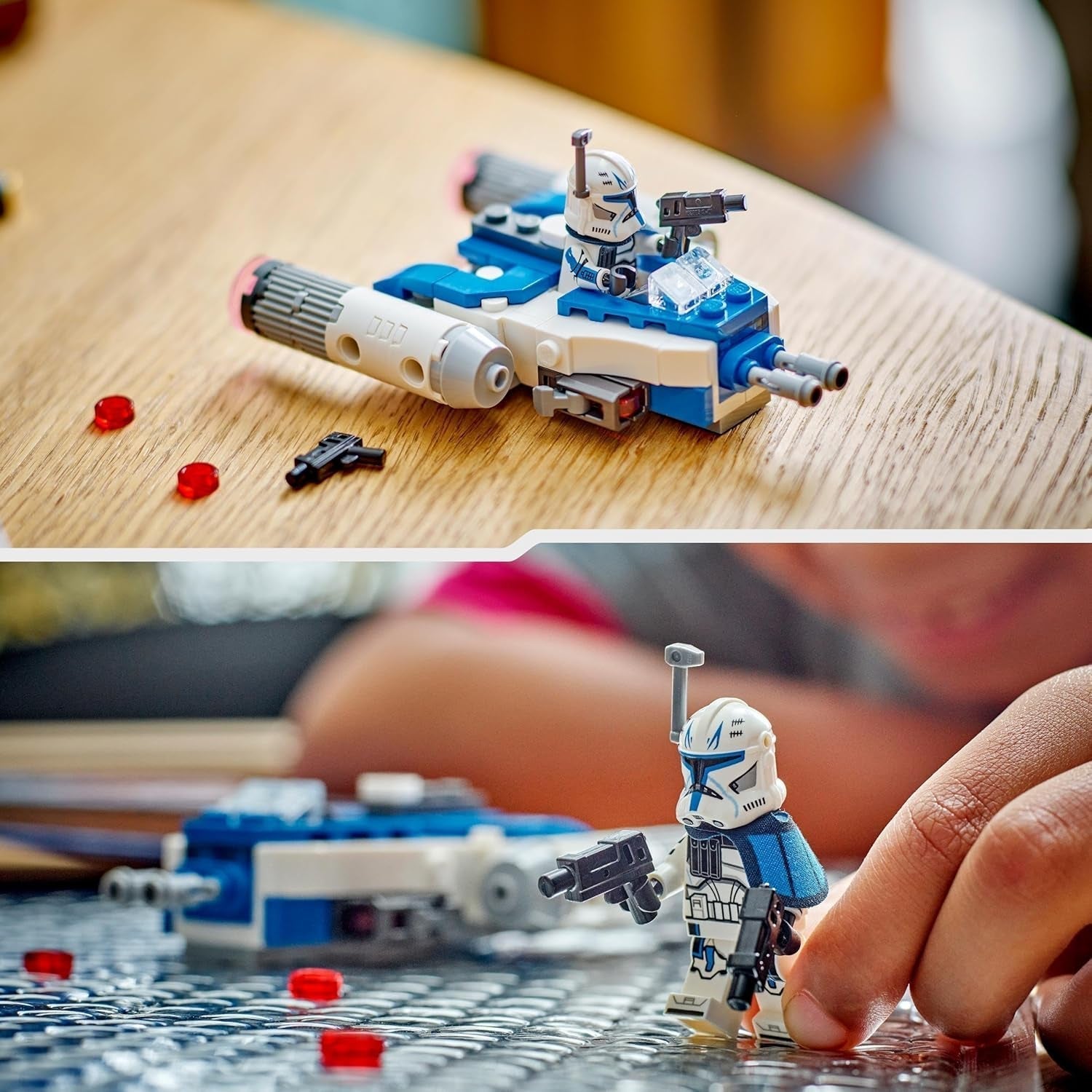LEGO Star Wars Kapitány Rex Y-szárnyú Microfighter építőkockák gyűjthető csillaghajó ajándékötlet 6 év feletti fiúknak és lányoknak 75391 építőkészlet Besuche den LEGO-Store