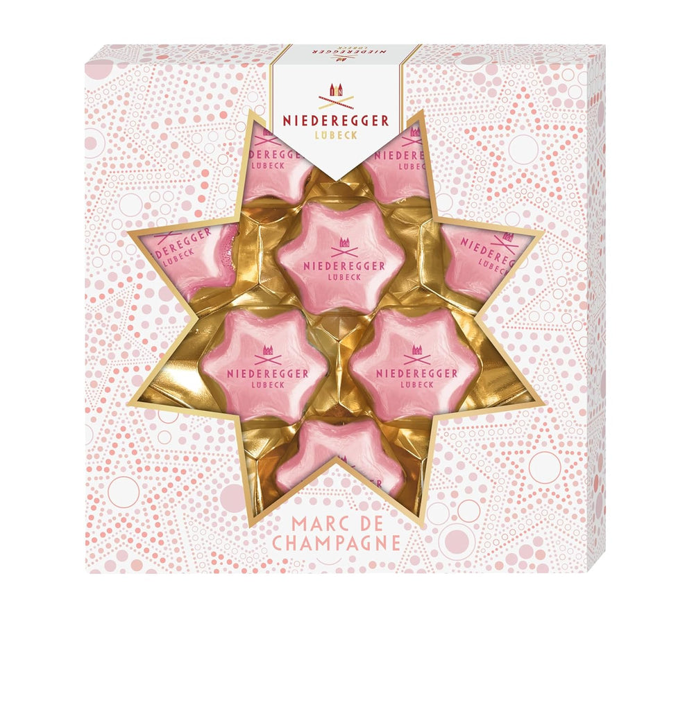 Niederegger Praliné Stars Marc de Champagne 125g