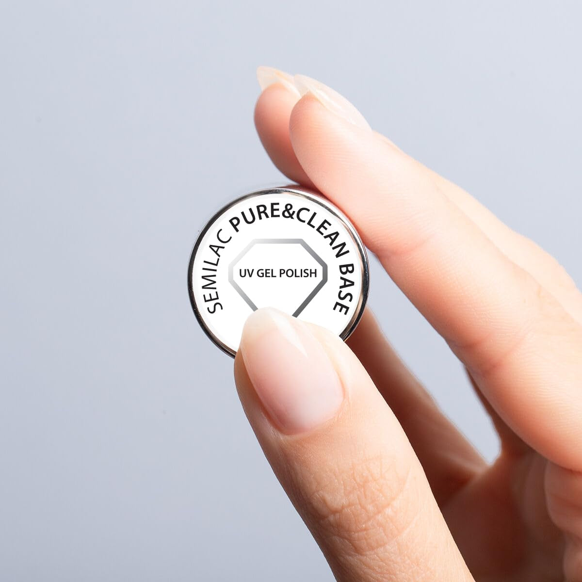 Semilac Pure & Clean UV körömlakk alap 7ml – Önterülő hibrid alap érzékeny körmökre