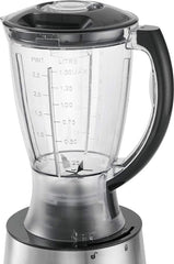 Clatronic® Küchenmaschine | 500 Watt | 4 Geschwindigkeitstufen (0-1-2 + Impulzus) | Mixbehälter Mit Nachfüllöffnung (1,5 liter) | Arbeitsbehälter (1,0 liter) | Schneiden und Raspeln | KM 3646 Edelstahl Anya és Gyermek Naty Shop