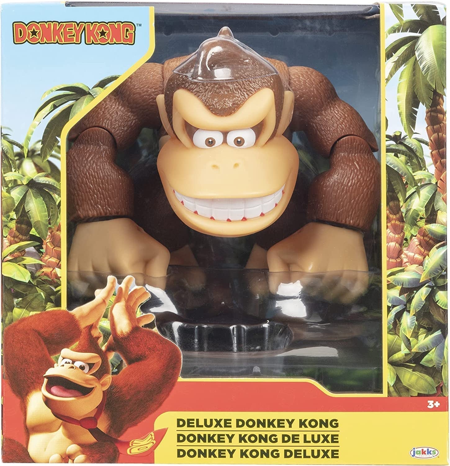 Nintendo SUPER MARIO 15 cm-es mozgatható Donkey Kong figura Akciófigurák Naty Shop