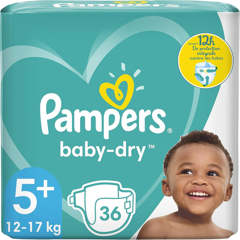 Pelenkák Pampers 81657566 Baby-Dry nadrág, fehér