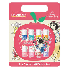 Big Apple Snow White Lip Smacker körömlakk készlet 9 részes gyerek körömlakk készlet elektromos körömszárítóval Disney Princess körömlakk ajándék gyerekeknek