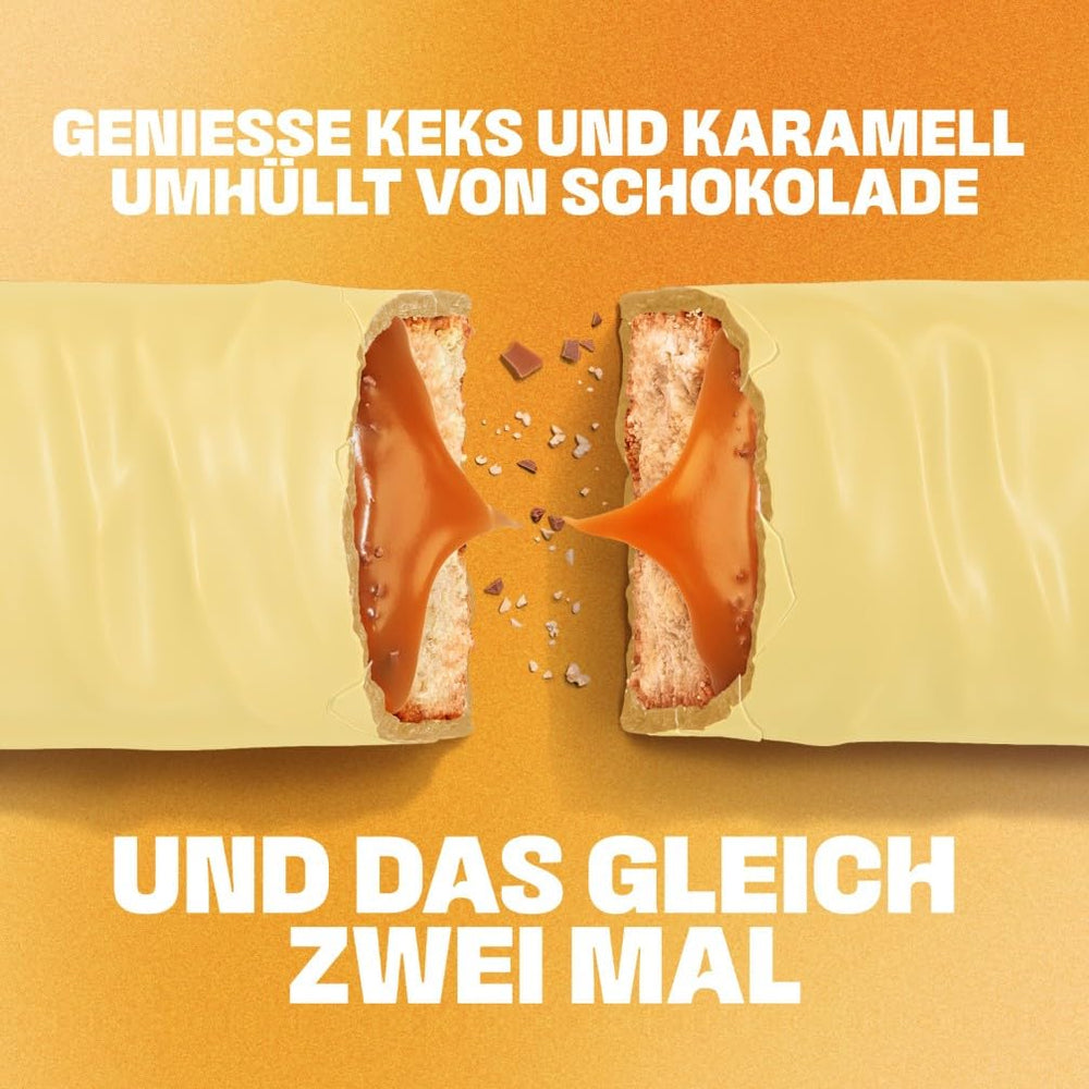 Twix fehér csokoládé; karamell, keksz, fehér csokoládé; több csomag csokoládé; 5 rúd (5 x 46 g)