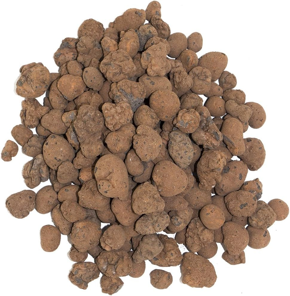 Floragard duzzasztott agyag granulátum 50 L - természetes vízelvezető anyag és hidroponikus szubsztrát cserepekhez, dézsákhoz, szobanövényekhez és ültetvényekhez - megakadályozza a víz felhalmozódását, jó levegőztetést biztosít