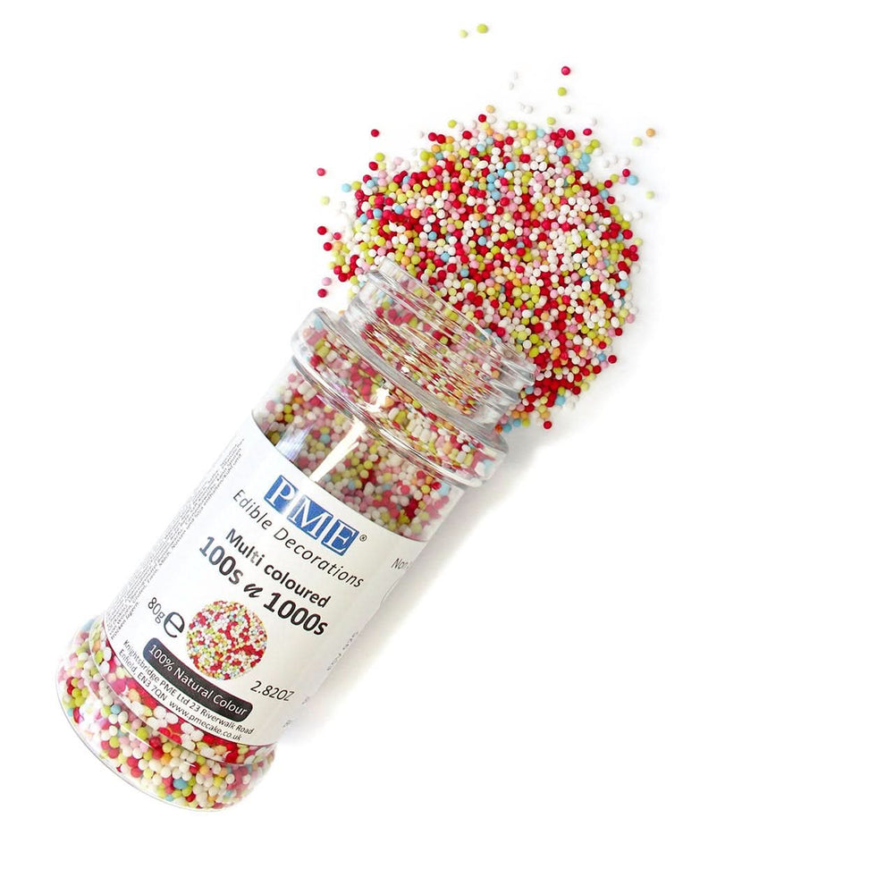 PME Nonpareilles Multicolor, 80 grammos Sprinkles Naty Shop