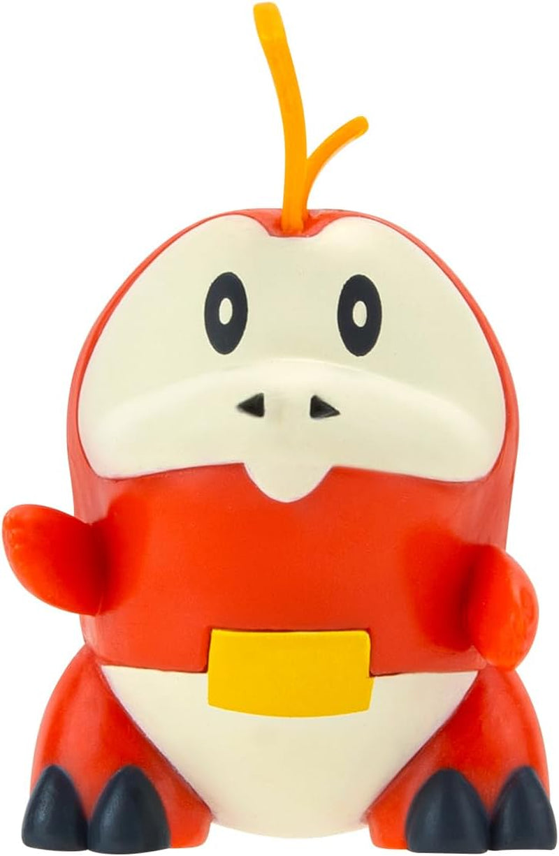 Pokémon PKW3402 - Battle Figure Multipack - pachet de 4 cu Pikachu, Croc, Kwaks, Felori, figuri detaliate oficiale, 5 cm fiecare Action figures Naty Shop