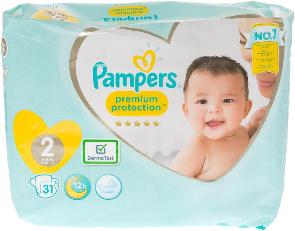 Pampers New Baby 1-es méret Újszülött 2-5 kg-os szállítócsomag, 4 db (4 x 23 db)