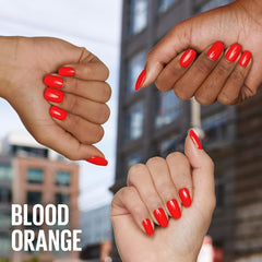 Maybelline New York - Színes, tartós körömlakk - intenzív és pigmentált színek - Erősíti a sérült körmöket - Superstay Ink Bonder - Árnyalat: Blood Orange 493 - 12 ml