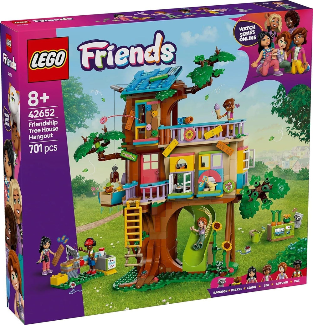 LEGO Friends faház építkezés és szerepjáték készlet Játékház 8 éves lányoknak 4 karakteres minifigurával és 2 állatfigurával Ajándékötlet gyerekeknek 42652 Építőkészletek Besuche den LEGO-Store