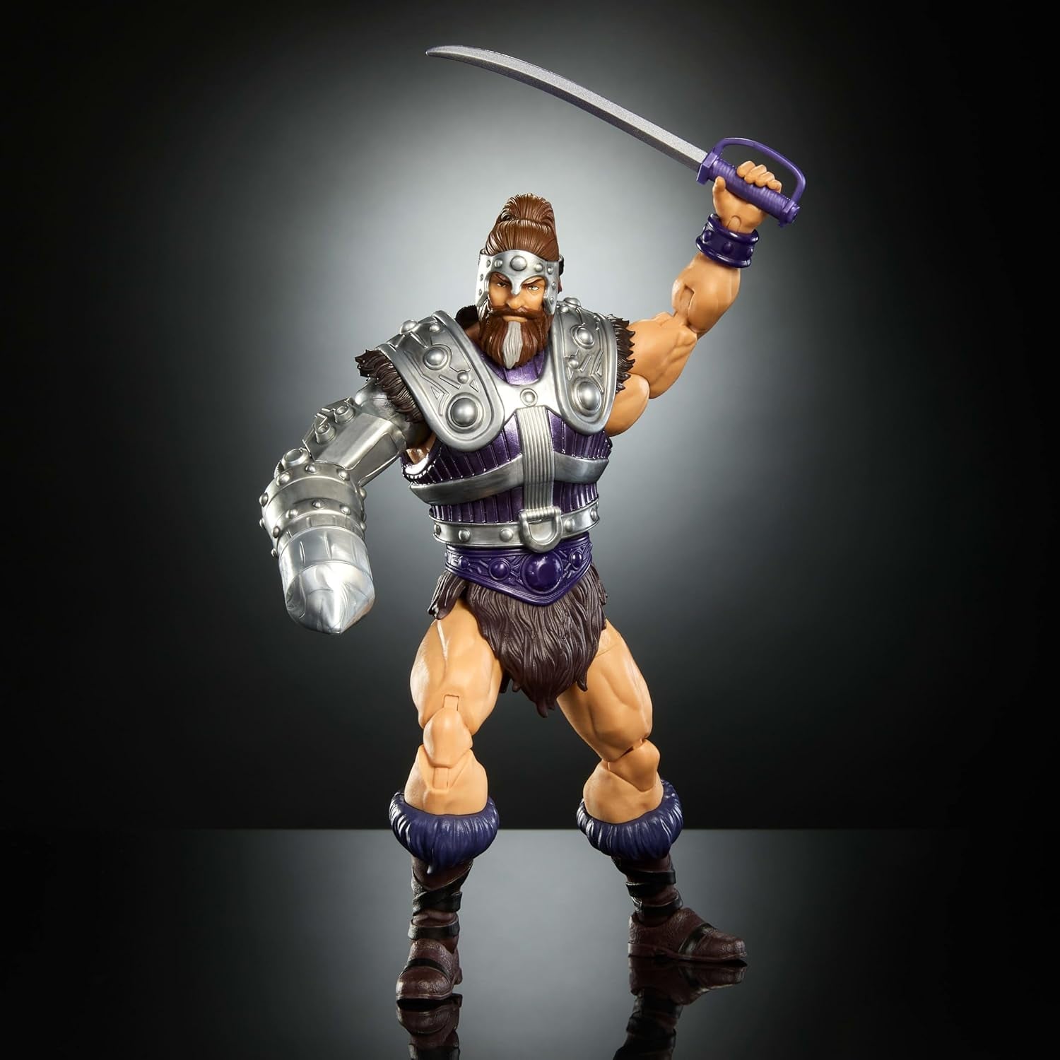Masters of the Universe Masterverse Action Figure Aprox. 18 Cm, New Eternia Fisto, MOTU Toy Hero With Iron Fist, 30 Movement Points, JBP76, [Multicolor] Action figures Naty Shop