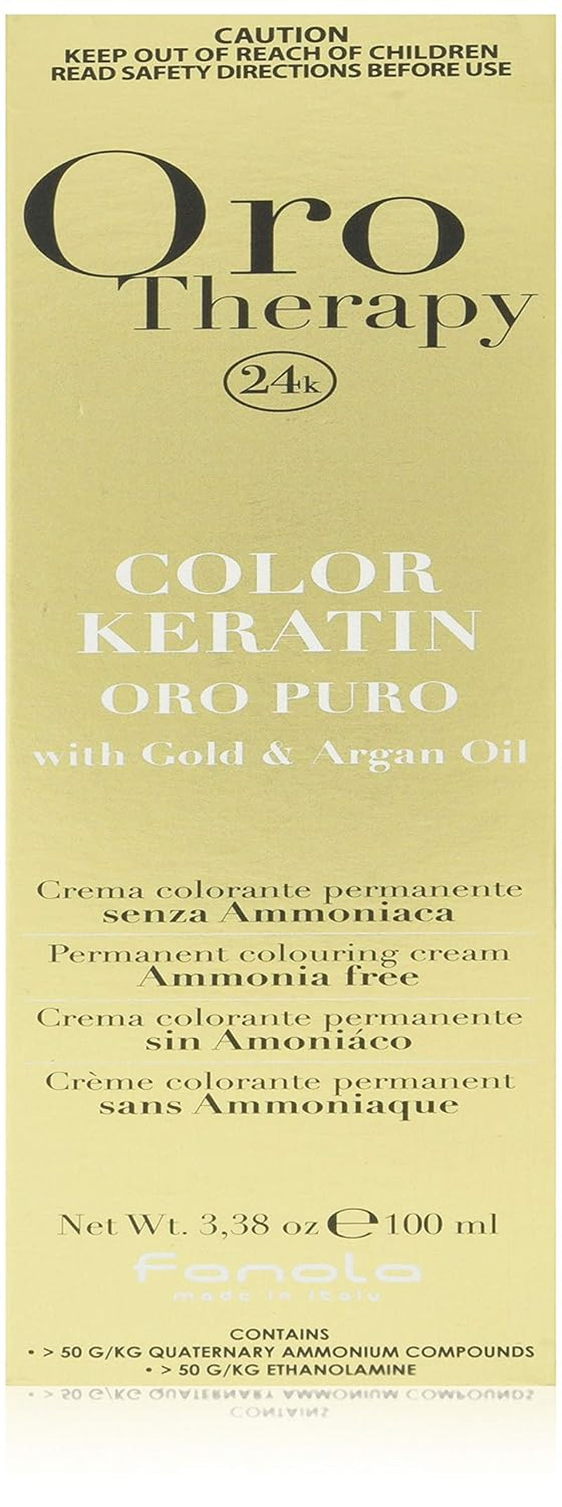 Fanola Oro Therapy Color Keratin 5.0 100ml