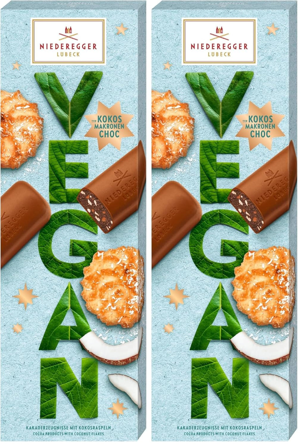 Niederegger Coconut Choc Macaroons VEGÁN 100g