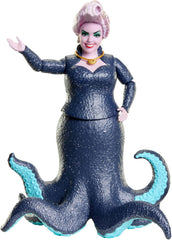 Mattel DISNEY Ariel, sellő - Ursula csápokkal, levehető nyaklánccal és levendula frizurával a végtelen fodrászat kedvéért, 3 éves és annál idősebb gyermekek számára, HLX12 Naty Shop Dolls