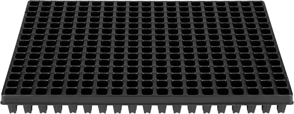 Sistem de propagare GW-285 format din tavă profesională pentru apă GW657, covoraș capilar asortat (absorbție de apă 3L pe mp) și tavă pentru ghivece cu 285 de ghivece (23x23mm, 54mm înălțime) în dimensiune Euro (600 x 400mm)