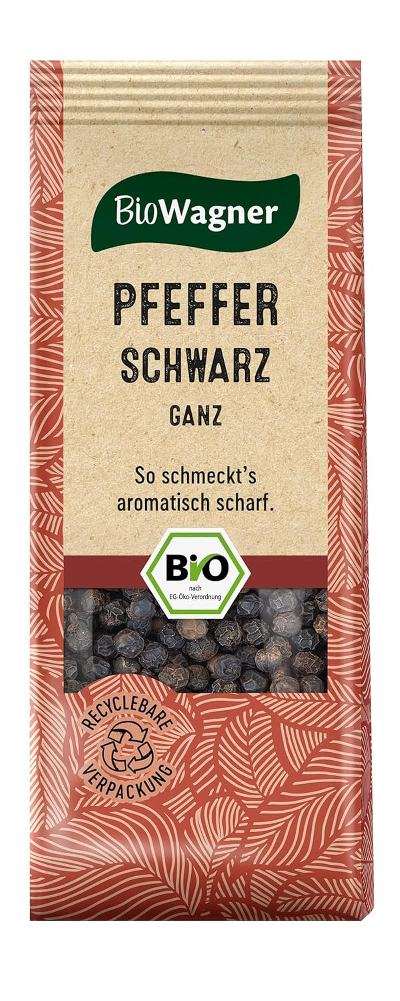 BioWagner - Bio Wachholderbeeren | ideális Wild, Sauerbraten vagy Sauerkraut | naturbelassen Bio-Zutaten | újrahasznosítható Verpackung | 30 g