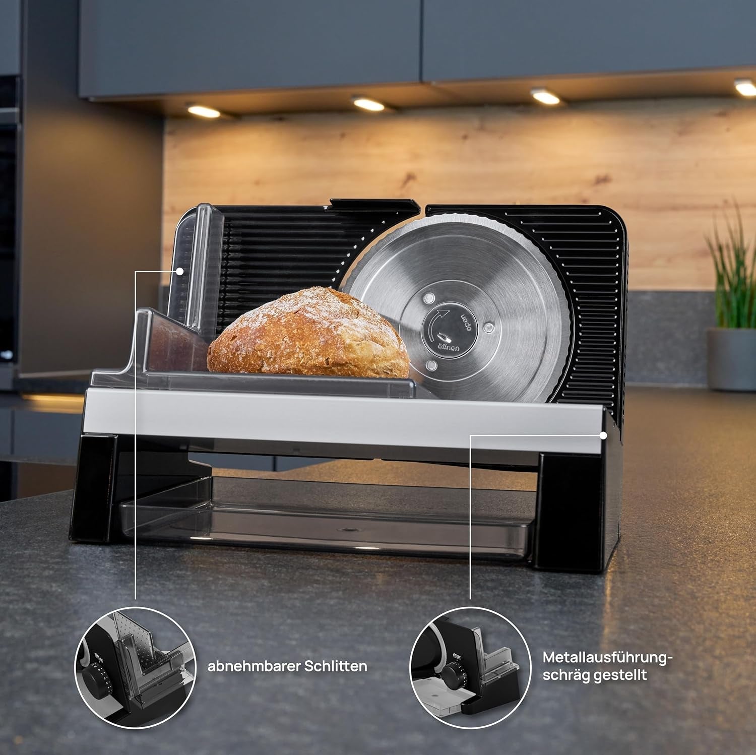 Ritter E 16 Duo plus Többfunkciós elektromos fémszeletelő és -vágó gép környezetbarát motorral, Németországban gyártott Aprítók és szeletelők Naty Shop