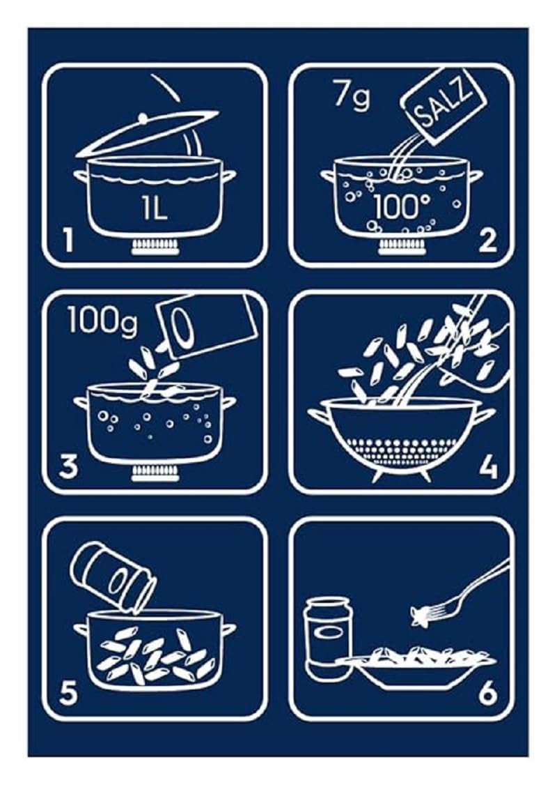 Pasta Barilla Classic Girandole sz. 34, kiváló minőségű durumbúzából készült, mindig al dente (1 x 500g)