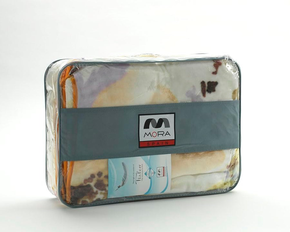 Nyomtatott takaró, nagy mennyiség, 100% poliészter, 450 G/m², puha, őszre/télre, Design Harmony N10, 170 x 240 cm, 90/105 cm-es ágyakhoz, szürke paplanokhoz és paplanokhoz Naty Shop