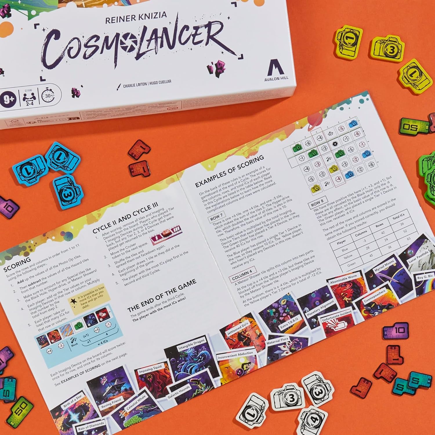 Cosmolancer, Reiner Knizia stratégiai társasjátéka