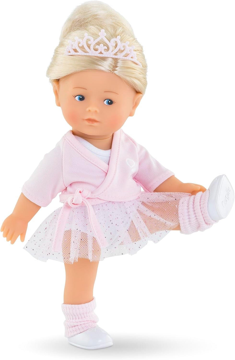 Les Trends Mini Corolline Rosy balerina szett, Vollvinylpuppe mit langem Haar, extra felszerelés Geschenkboxban, Vanilleduft, 20 cm, kb 3 év