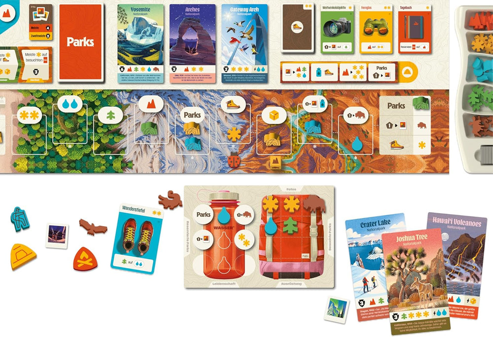 Parkok (2. kiadás), 26,7 cm x 26,7 cm x 0,1 cm