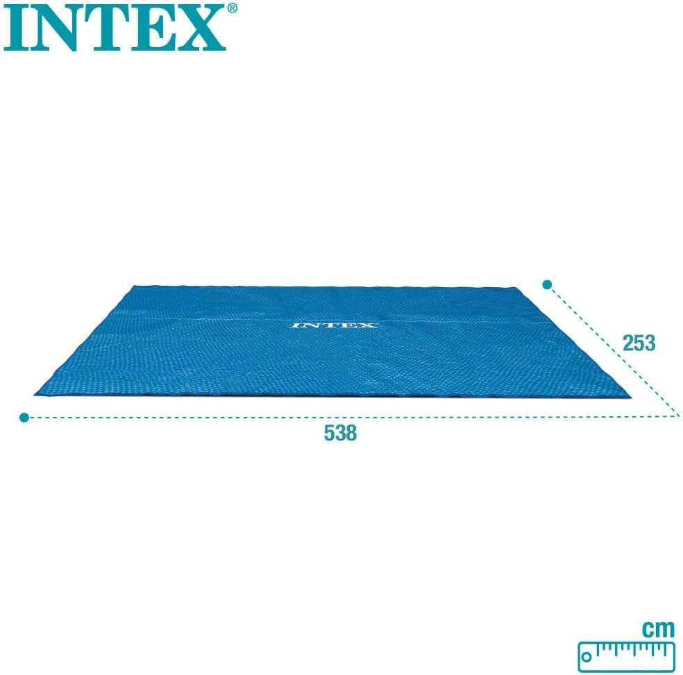 Intex Ultra Frame téglalap alakú matrachuzat 549 x 274 cm, 160 mikron vastagság, gyártási méretek: 538 x 253 cm, 28016, kék