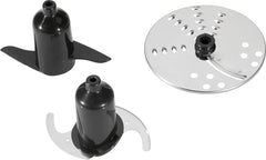 Clatronic® Küchenmaschine | 500 Watt | 4 Geschwindigkeitstufen (0-1-2 + Impulzus) | Mixbehälter Mit Nachfüllöffnung (1,5 liter) | Arbeitsbehälter (1,0 liter) | Schneiden und Raspeln | KM 3646 Edelstahl Anya és Gyermek Naty Shop